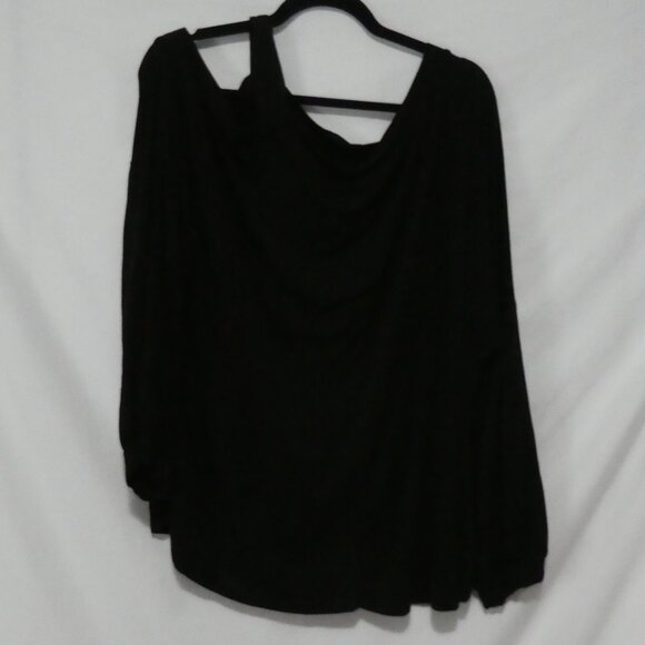 CHICSOUL | 1XL | Chic Black Off-The-Shoulder Long Sleeve Top - Picture 2 of 14